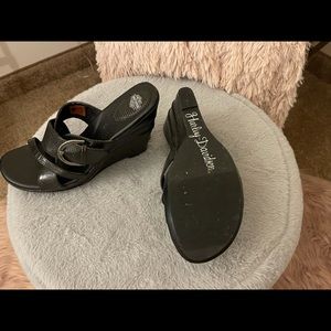 Genuine Harley Davidson Wedge Sandler. New.